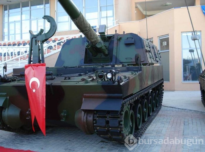 İşte PYD'yi vuran yüzde yüz yerli obüs: FIRTINA