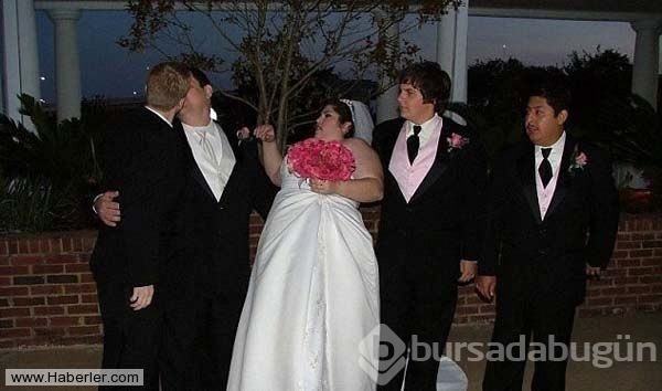 En sıradışı düğün fotoğrafları