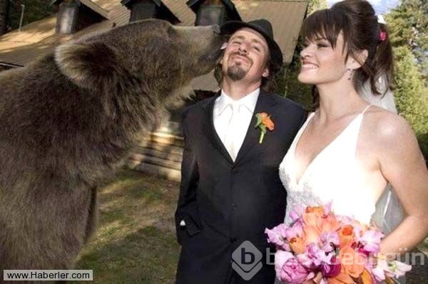 En sıradışı düğün fotoğrafları