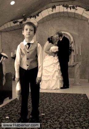 En sıradışı düğün fotoğrafları