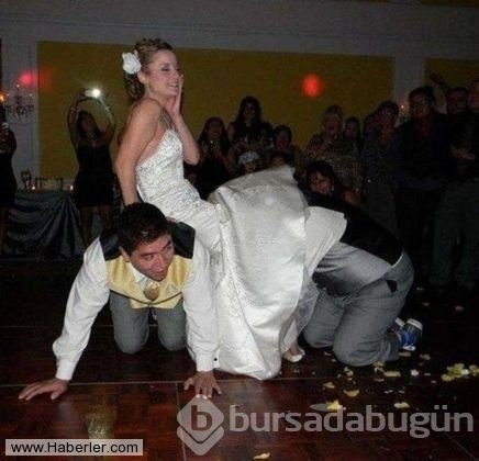 En sıradışı düğün fotoğrafları