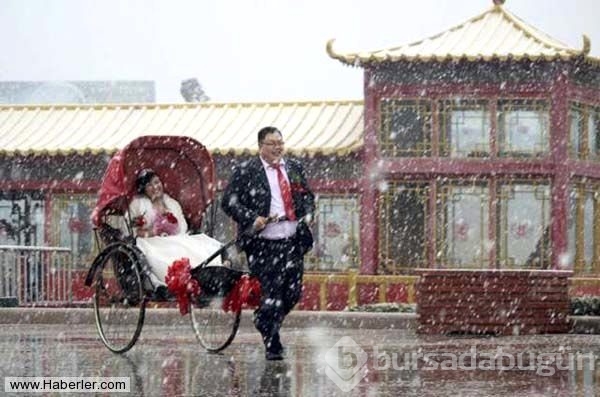 En sıradışı düğün fotoğrafları