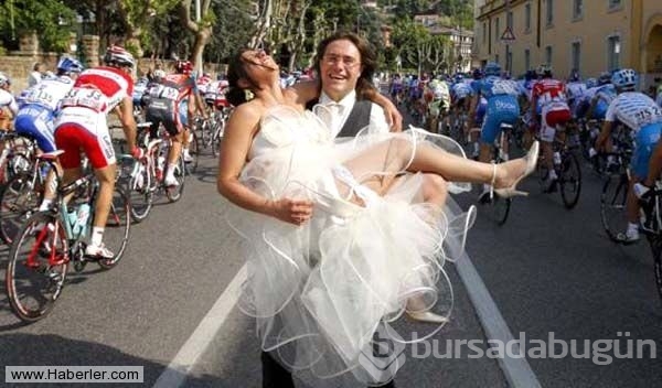 En sıradışı düğün fotoğrafları
