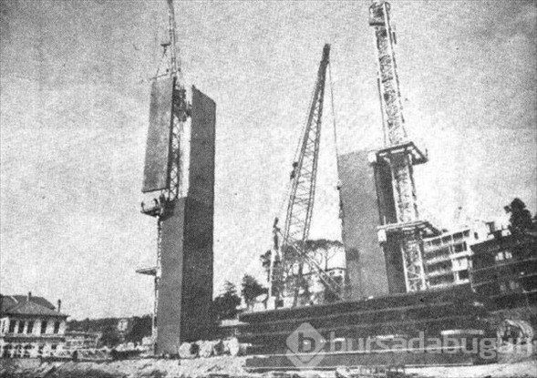 Boğaziçi Köprüsü'nün kare kare yapılışı	