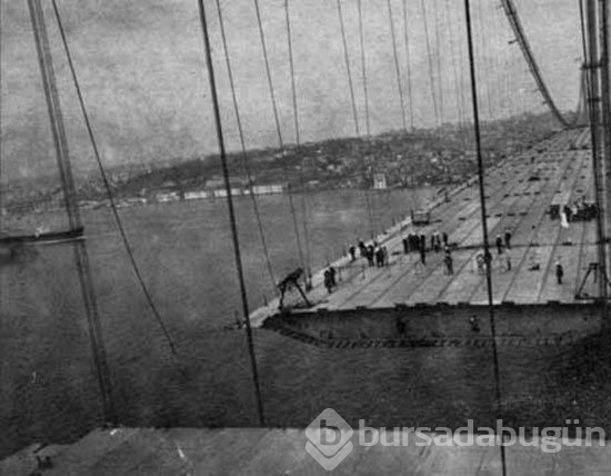 Boğaziçi Köprüsü'nün kare kare yapılışı	