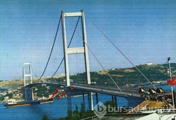 Boğaziçi Köprüsü'nün kare kare yapılışı	