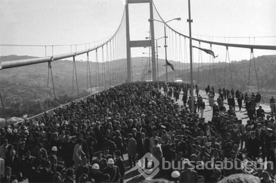 Boğaziçi Köprüsü'nün kare kare yapılışı	