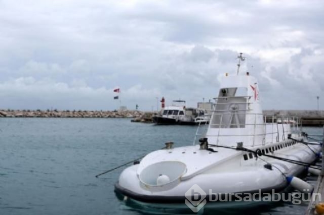 Türkiye'nin ilk turistik denizaltısı..