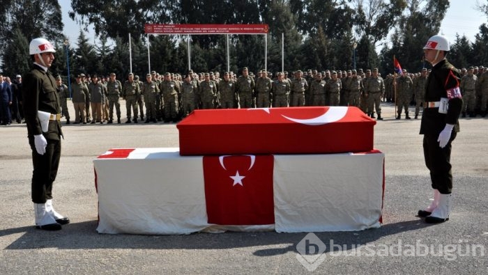 Şehit Mustafa Uyğun'a veda
