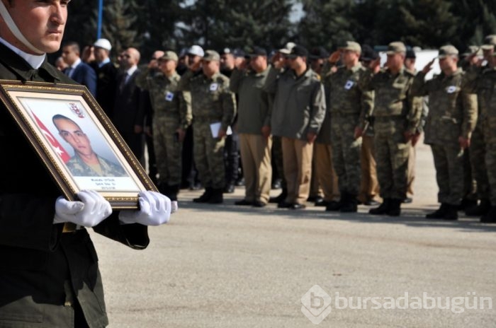 Şehit Mustafa Uyğun'a veda
