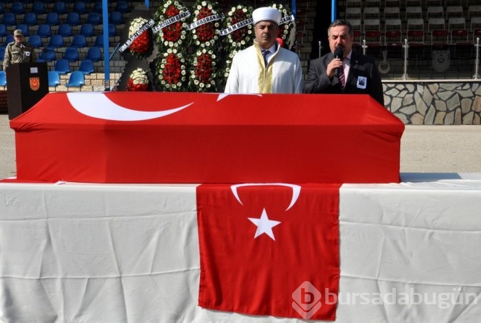 Şehit Mustafa Uyğun'a veda