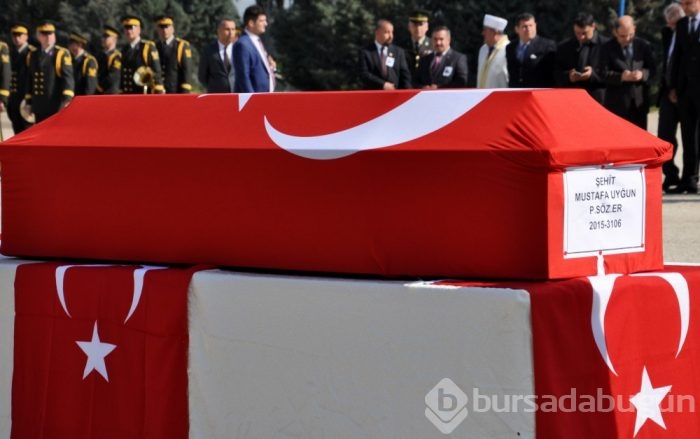 Şehit Mustafa Uyğun'a veda
