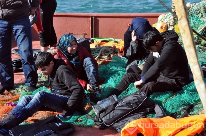 Ege Denizi'nde "göçmen faciası" son anda önlendi