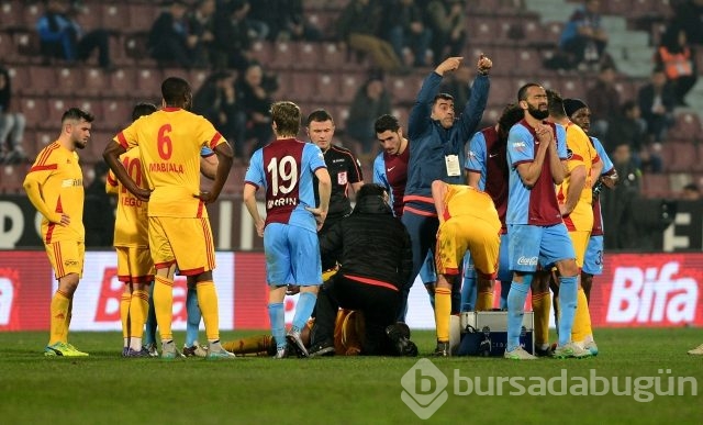 Trabzonspor Kayserispor maçı 