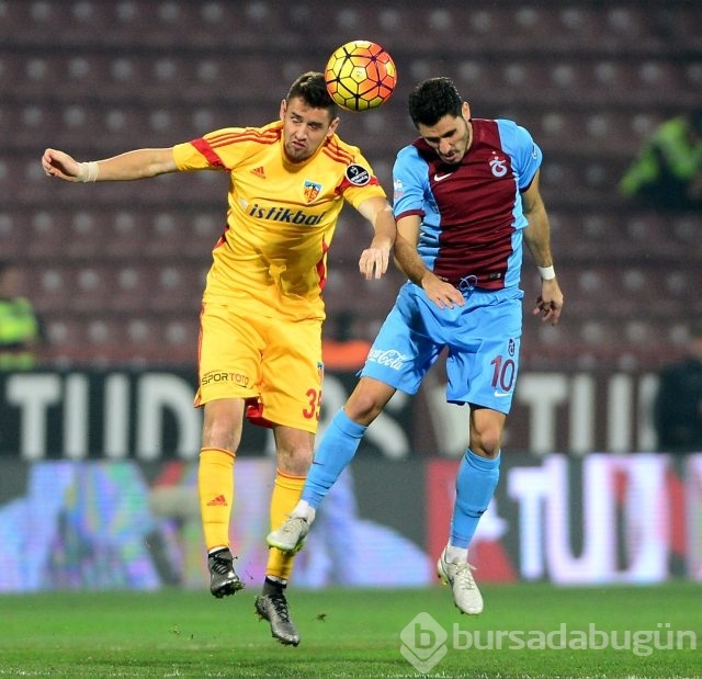 Trabzonspor Kayserispor maçı 
