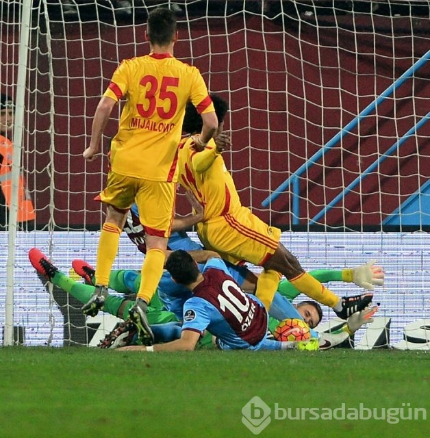 Trabzonspor Kayserispor maçı 