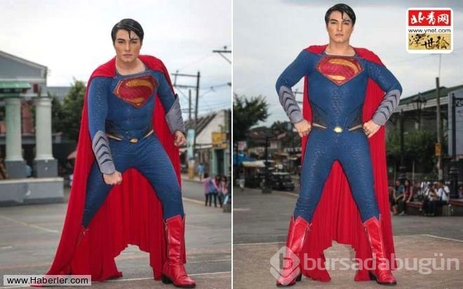 Superman'e benzemek için 23 kez operasyon geçirdi