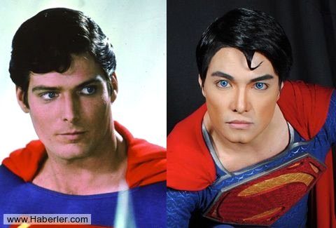 Superman'e benzemek için 23 kez operasyon geçirdi