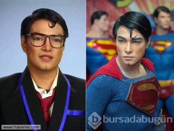 Superman'e benzemek için 23 kez operasyon geçirdi