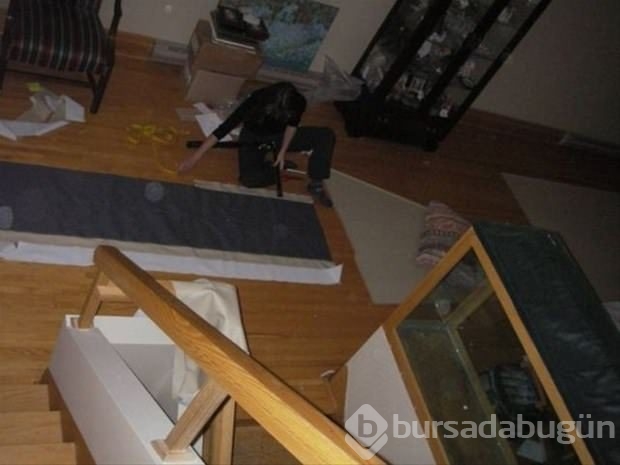 Kendi yatlarını yaptılar