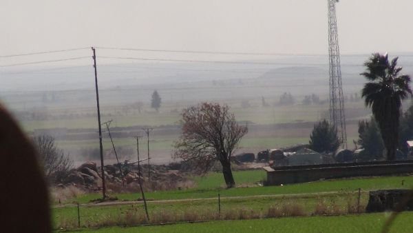 PYD bölgesinden ateş açıldı!