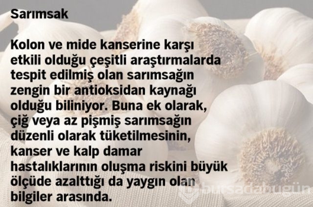 Kanser hücrelerini yok etmede etkisi kanıtlanmış 10 yiyecek