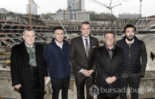 Vodafone Arena yükseliyor