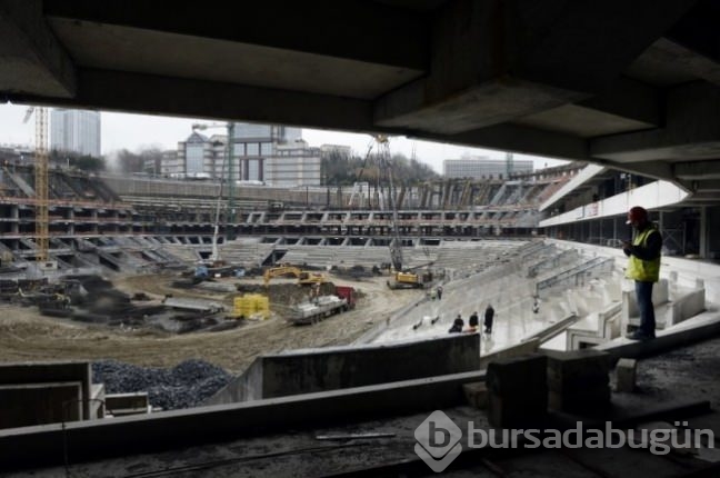 Vodafone Arena yükseliyor