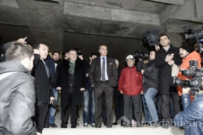 Vodafone Arena yükseliyor