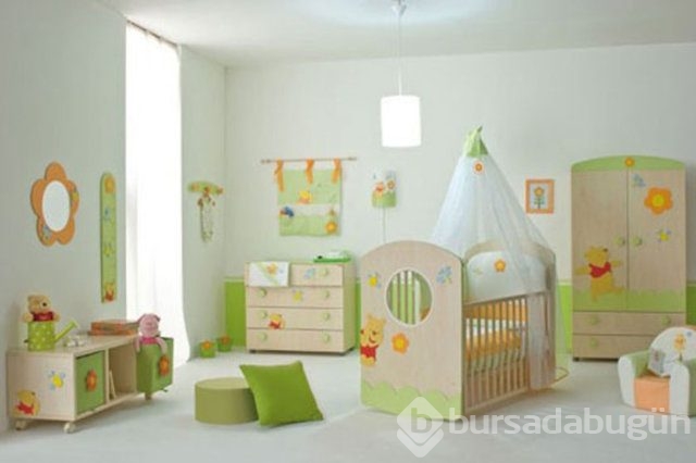 Bebek odası için dekorasyon önerileri