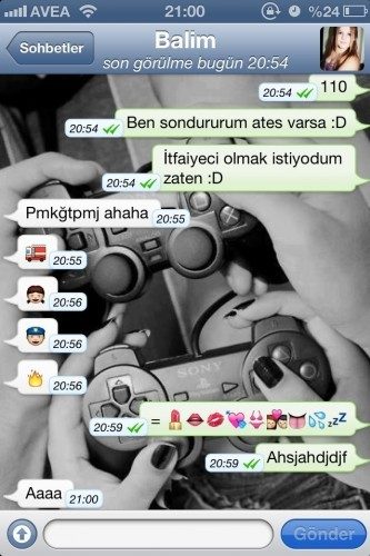 Komik Whatsapp diyalogları