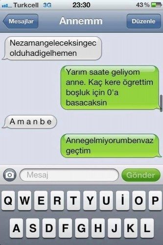 Komik Whatsapp diyalogları