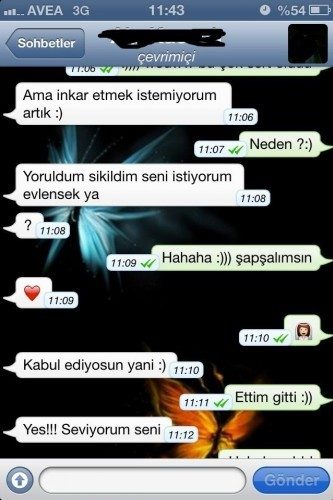 Komik Whatsapp diyalogları