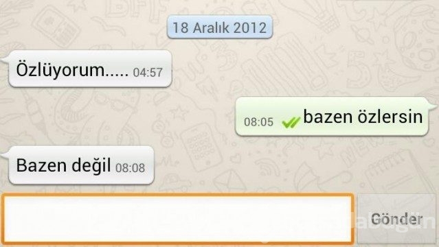 Komik Whatsapp diyalogları