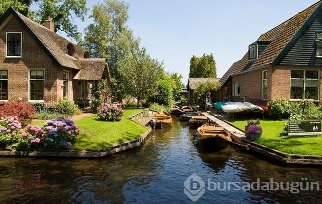 Arabanın yasak olduğu köy; Giethoorn