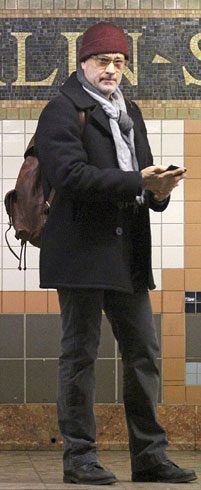 Metroda ünlü var
