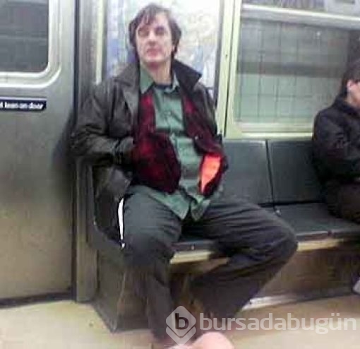 Metroda ünlü var
