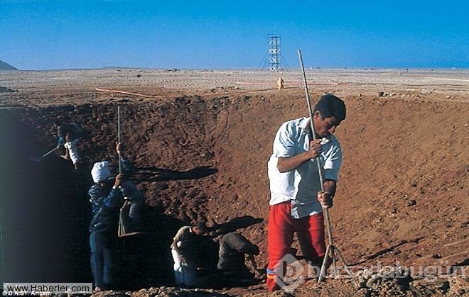 Çölün ortasındaki havuz 20 yıldır hiç bozulmadı