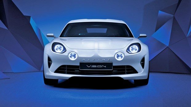 Renault, Alpine Vision'u tanıttı