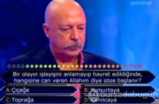 Bu soruları bilemediler
