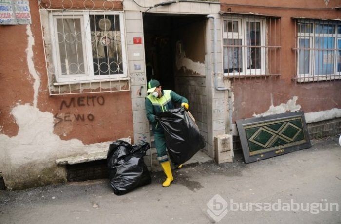 "Prenses"in evinden 10 ton çöp çıktı