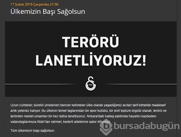 Spor dünyasından Ankara'daki saldırıya büyük tepki