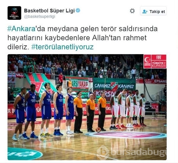 Spor dünyasından Ankara'daki saldırıya büyük tepki