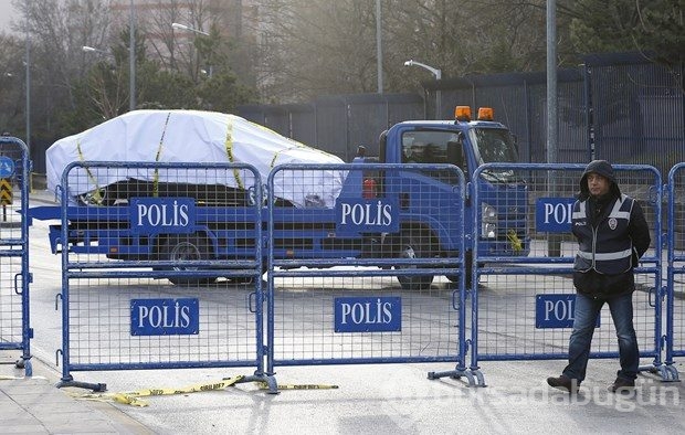Olay yerinde bu sabah
