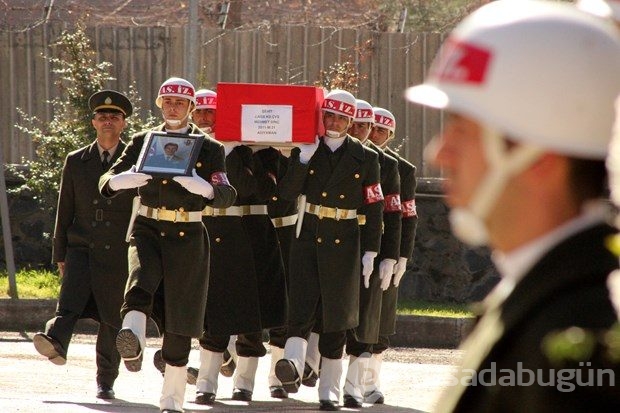 Şehit Astsubay son yolculuğuna uğurlandı