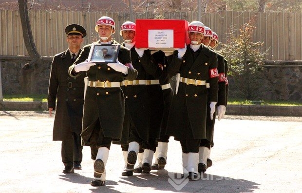 Şehit Astsubay son yolculuğuna uğurlandı