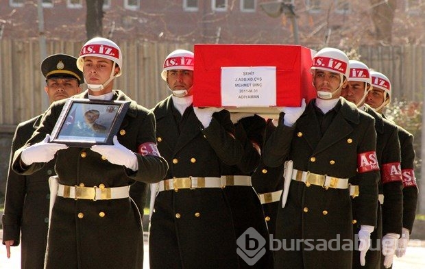 Şehit Astsubay son yolculuğuna uğurlandı
