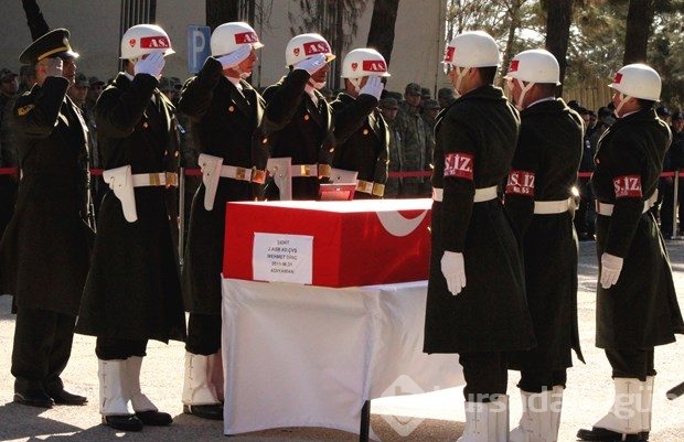 Şehit Astsubay son yolculuğuna uğurlandı