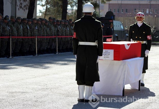Şehit Astsubay son yolculuğuna uğurlandı
