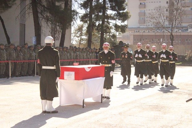 Şehit Astsubay son yolculuğuna uğurlandı